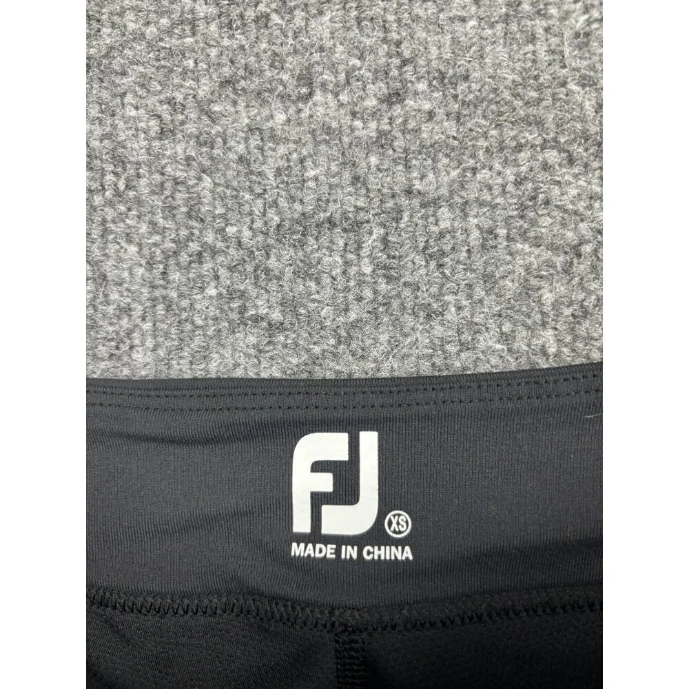 FootJoy Skort Womens XS Black Athletic Golf Performance Stretch Pockets Lined FJ